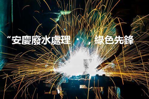 “安慶廢水處理，綠色先鋒，環(huán)保典范！”